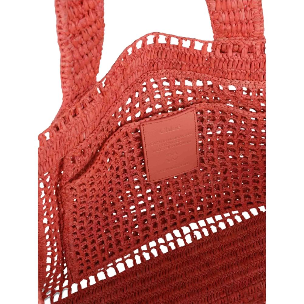 Chloé Pink Tote Bags Women CHLOE