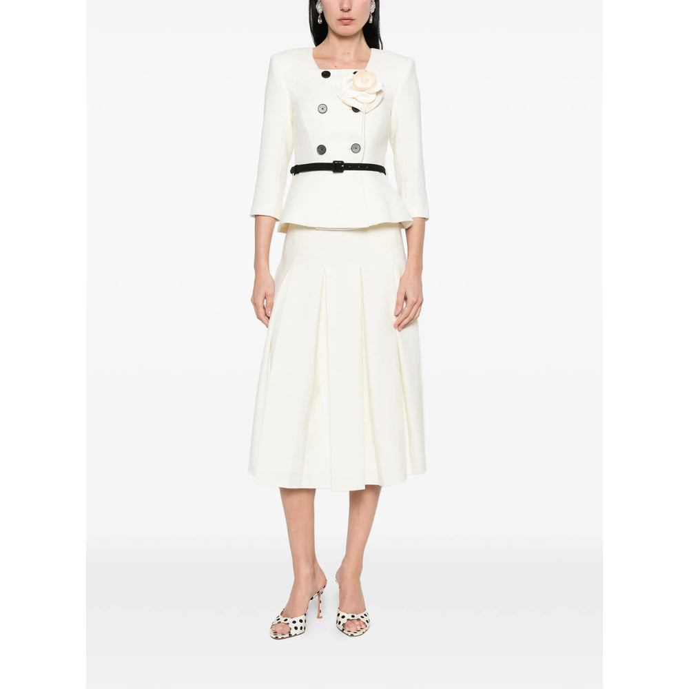 Self-Portrait Neutrals Tailoring - Suit Skirts Women SELF-PORTRAIT