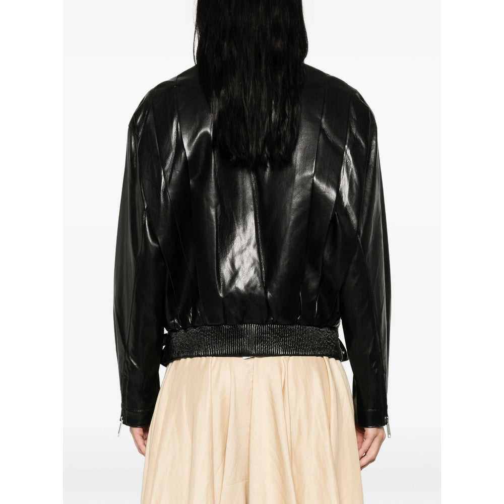 Self-Portrait Black Jackets - Biker Jackets Women SELF-PORTRAIT