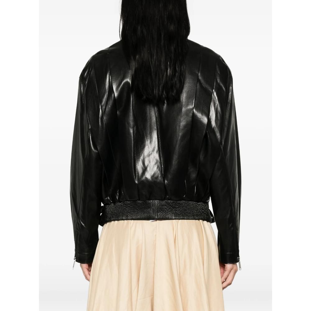 Self-Portrait Black Jackets - Biker Jackets Women SELF-PORTRAIT