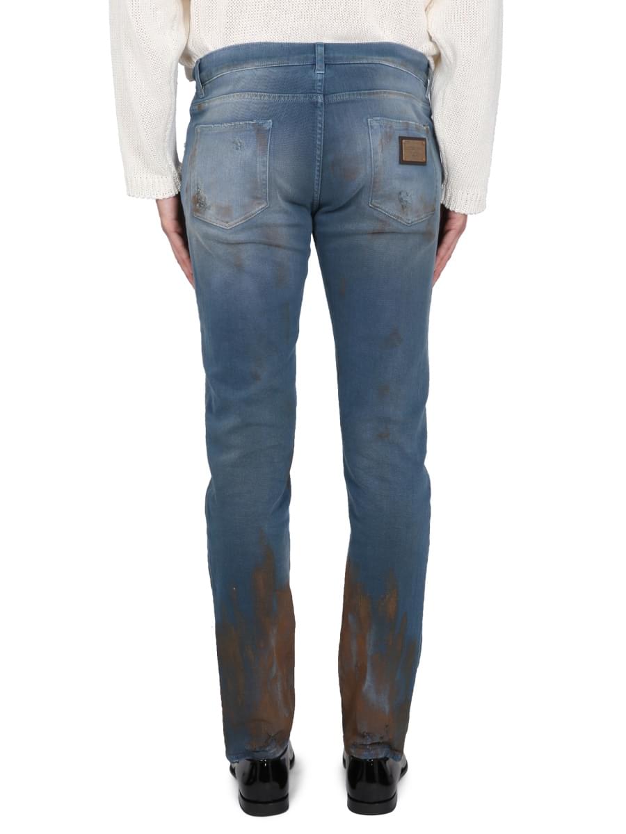 Dolce & Gabbana Men Skinny Fit Jeans DOLCE & GABBANA