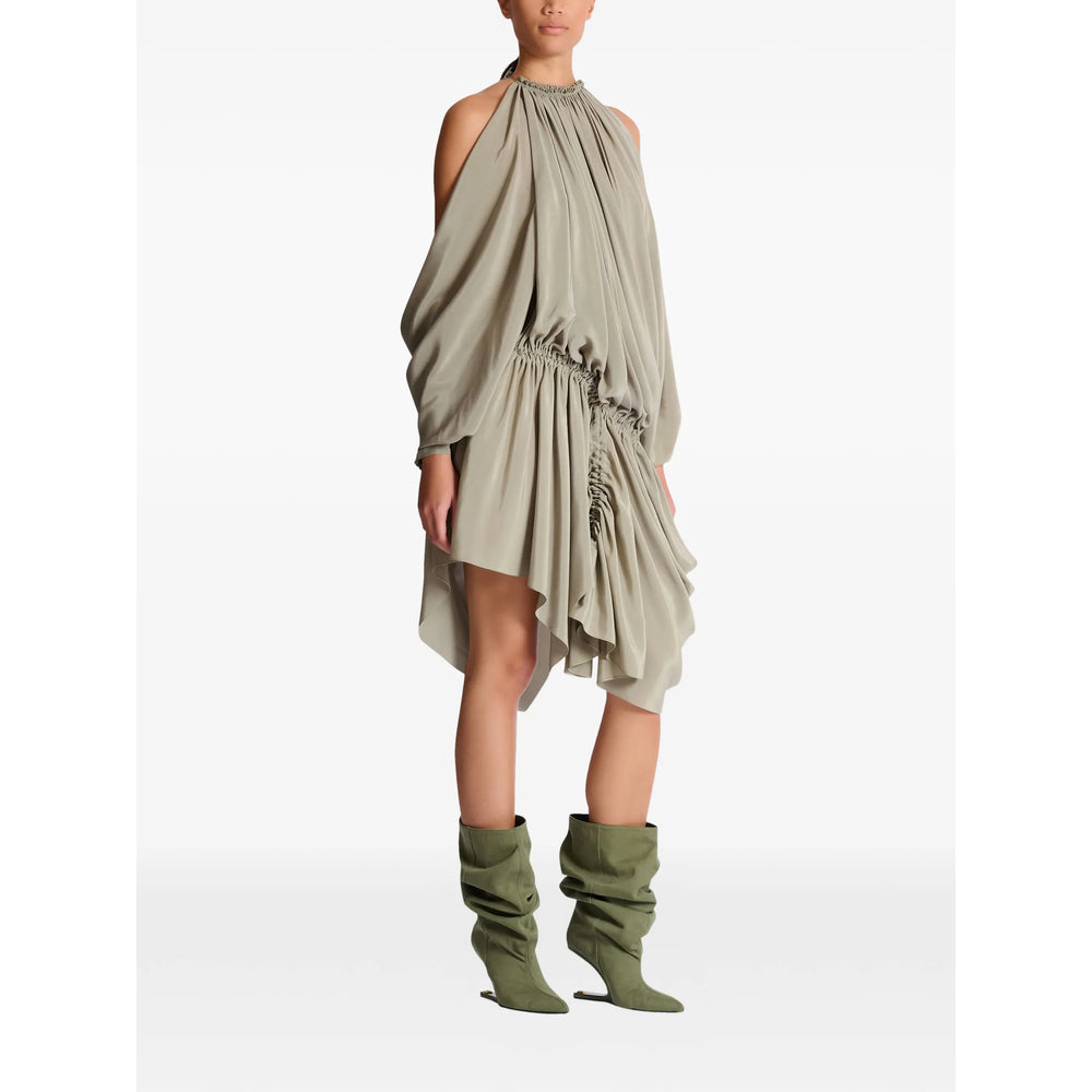 Balmain Green Dresses - Cocktail & Party Dresses Women BALMAIN