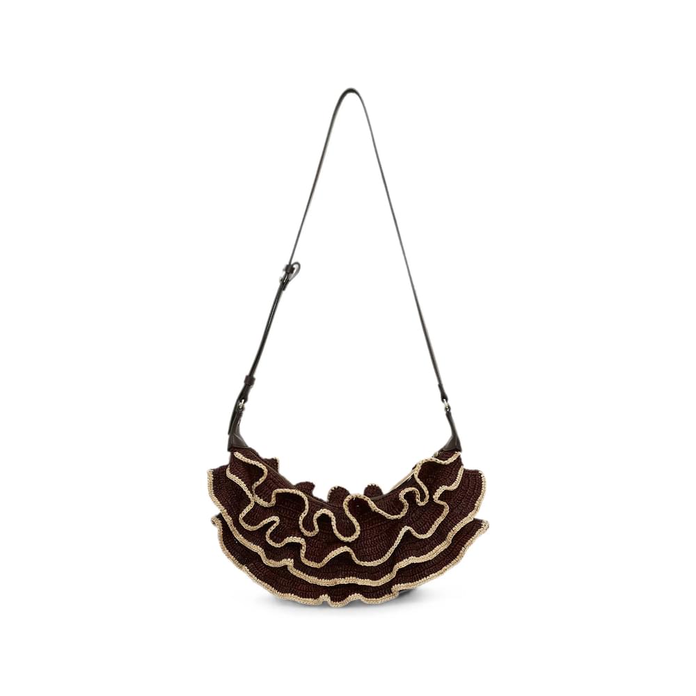 Zimmermann Brown Shoulder Bags Women ZIMMERMANN