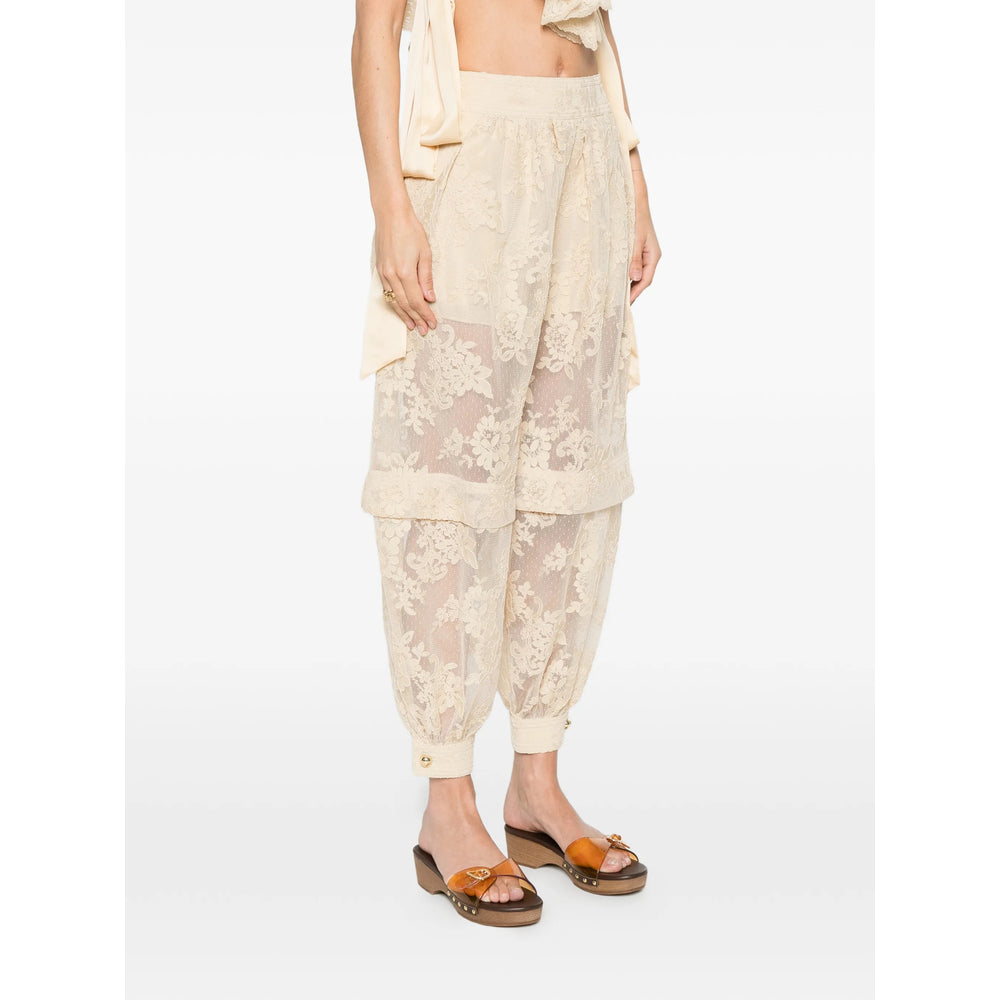 Zimmermann Neutrals Trousers - Tapered Trousers Women ZIMMERMANN