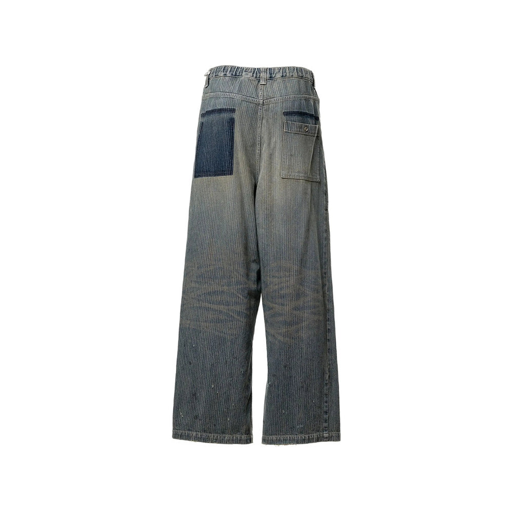Maison Mihara Yasuhiro Blue Trousers - Straight Trousers Women MAISON MIHARA YASUHIRO