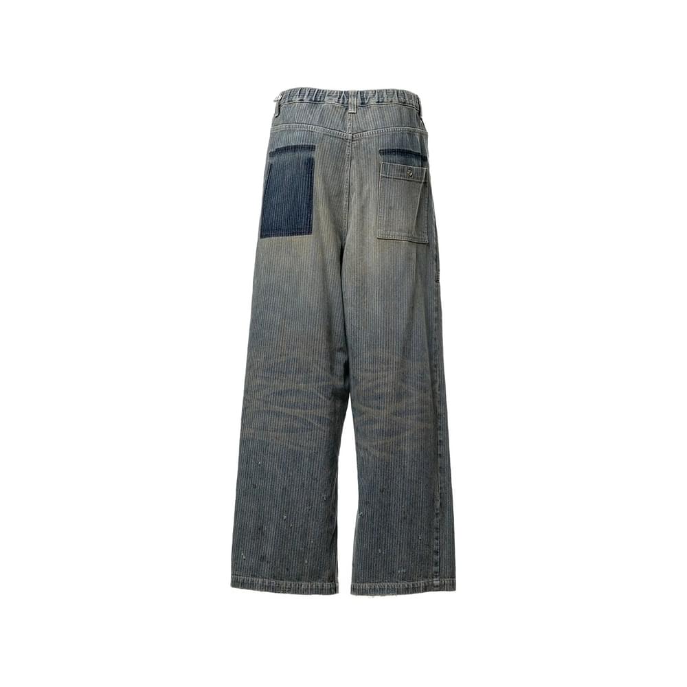 Maison Mihara Yasuhiro Blue Trousers - Straight Trousers Women MAISON MIHARA YASUHIRO