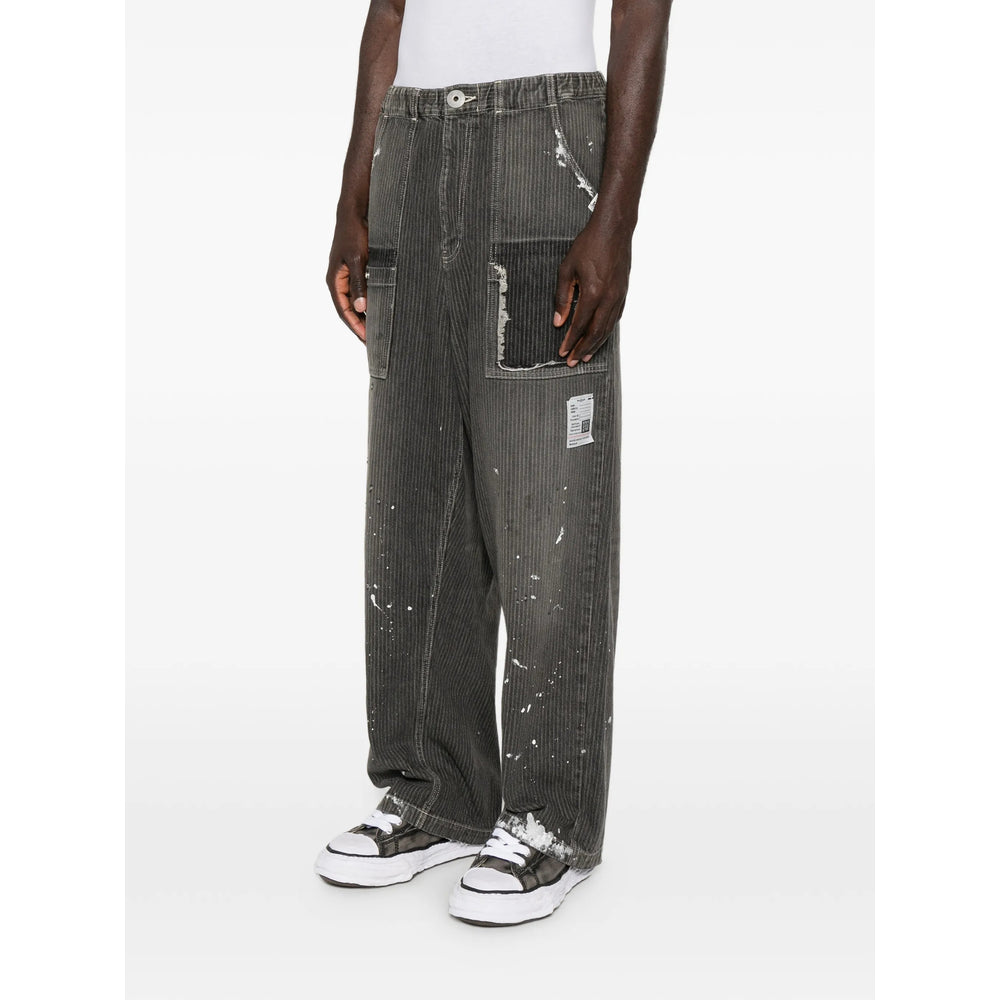 Maison Mihara Yasuhiro Grey Denim - Wide-Leg Jeans Men MAISON MIHARA YASUHIRO