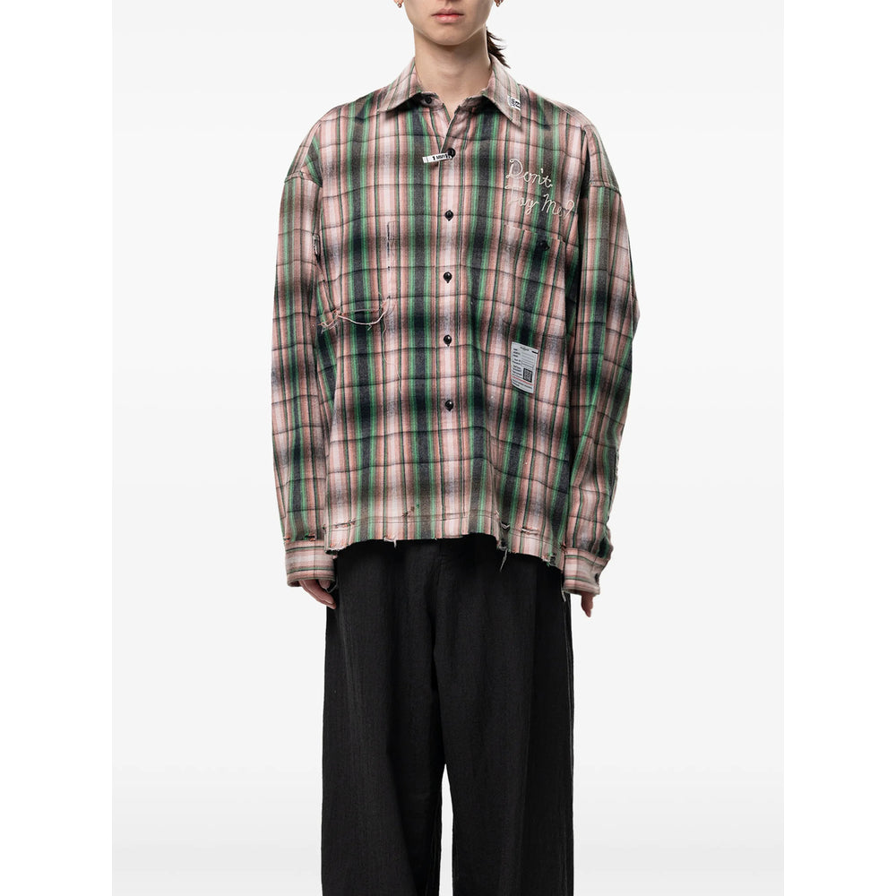 Maison Mihara Yasuhiro Pink Shirts Men MAISON MIHARA YASUHIRO