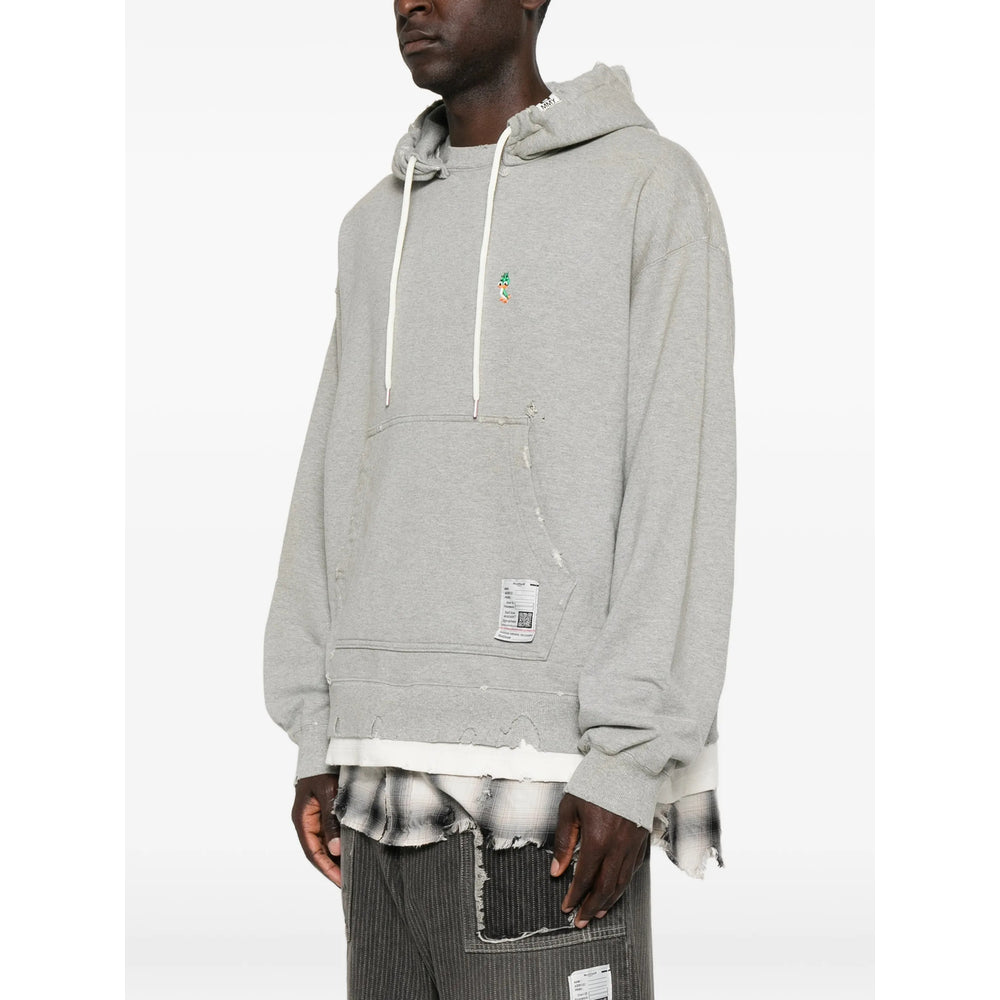 Maison Mihara Yasuhiro Grey Sweaters & Knitwear - Hoodies Men MAISON MIHARA YASUHIRO