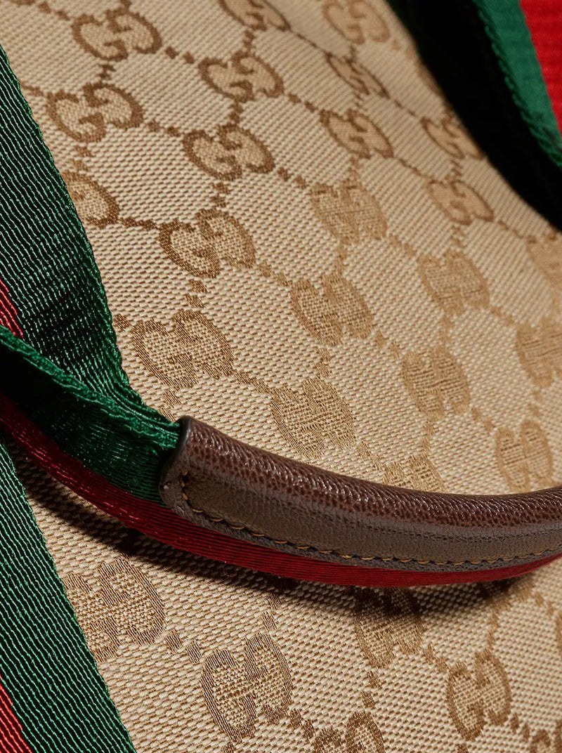 Gucci Men Small Gg Print Shopping Bag GUCCI