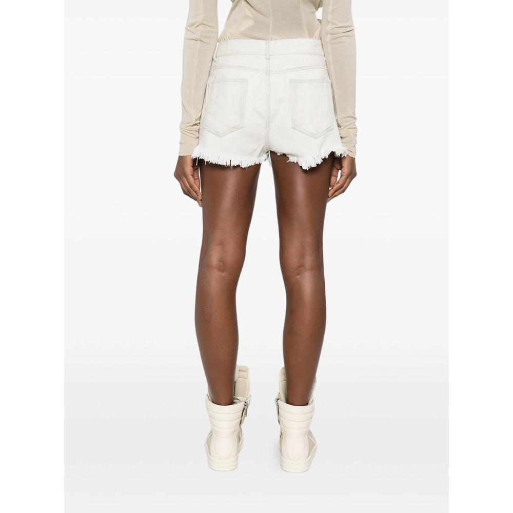 Rick Owens Neutrals Shorts - Mini Shorts Women RICK OWENS