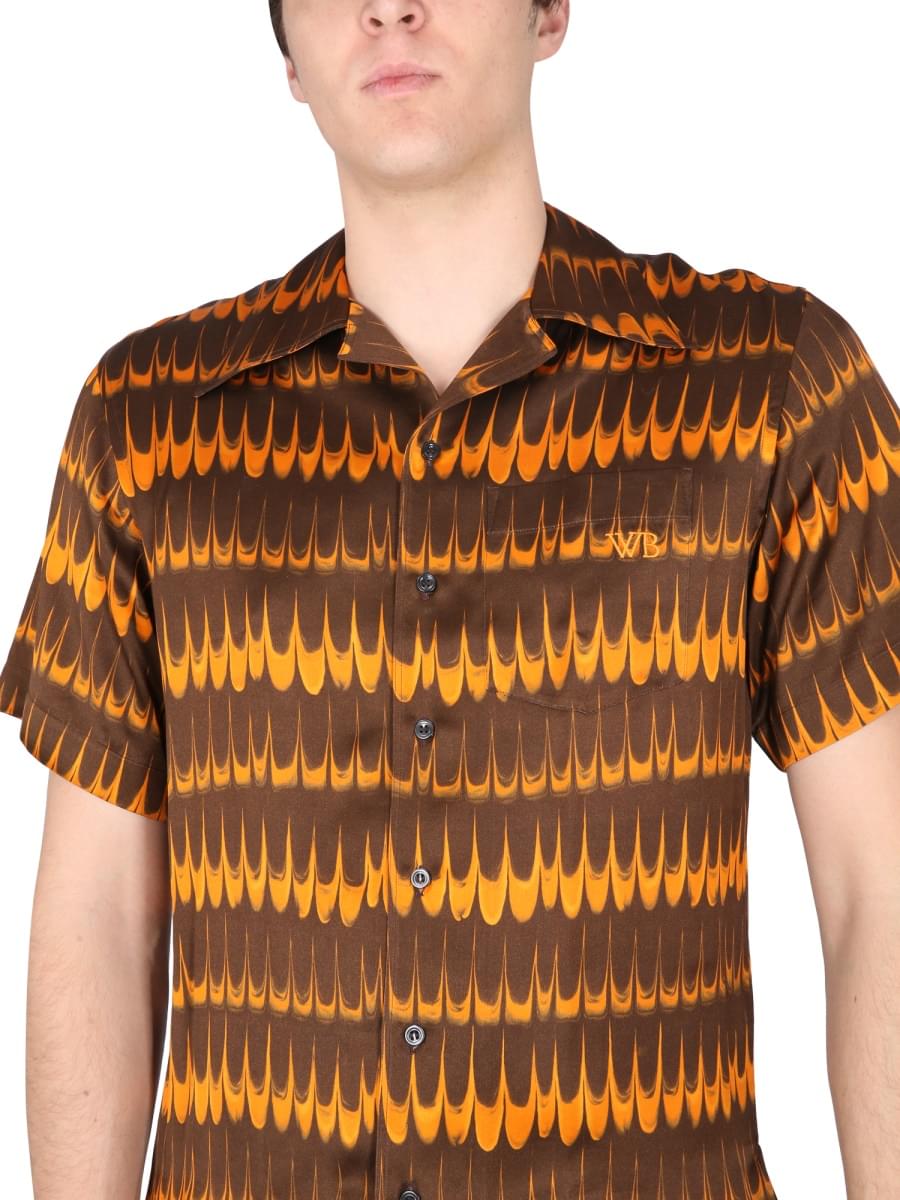Wales Bonner Men Rhythm Shirt WALES BONNER