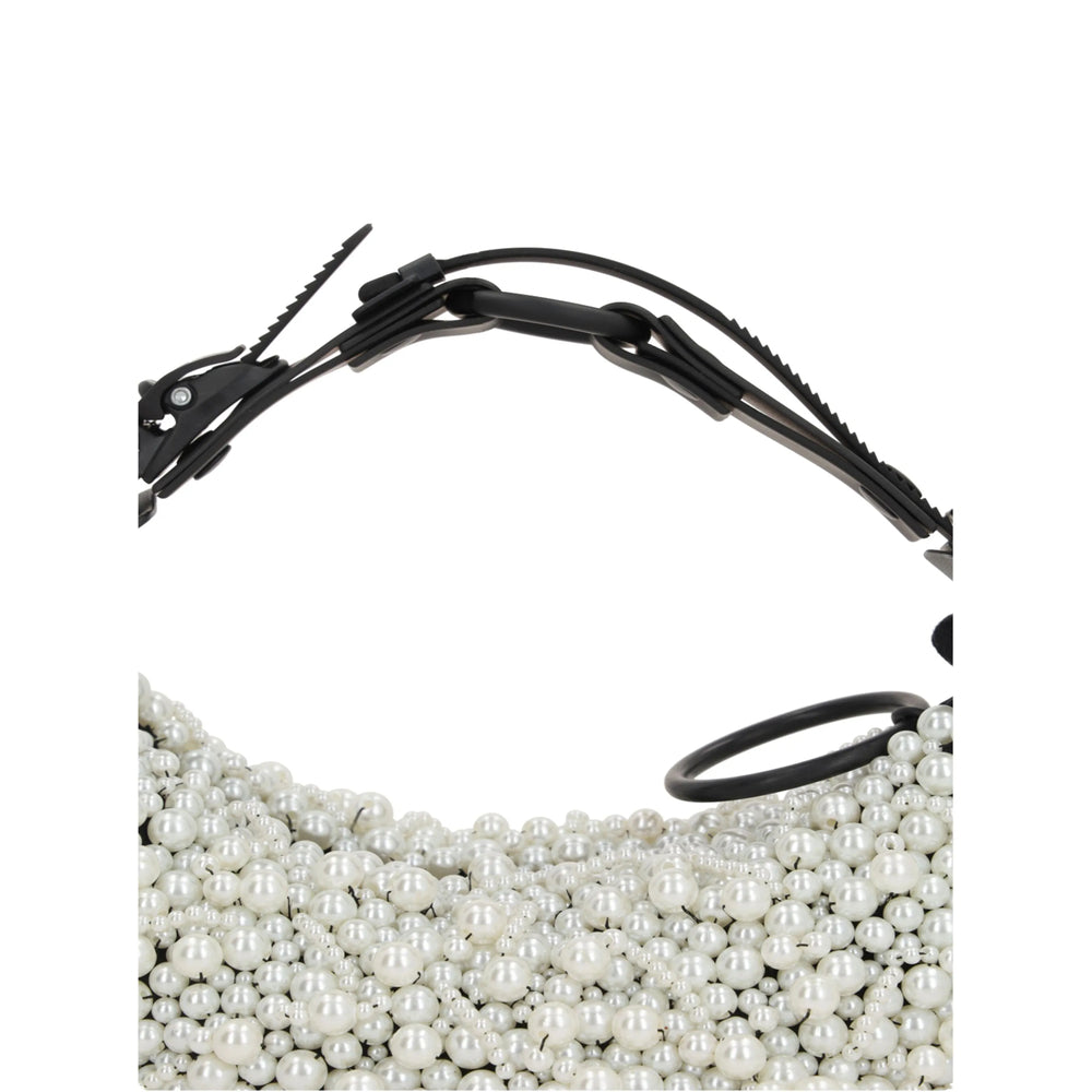 Innerraum White Shoulder Bags Women INNERRAUM