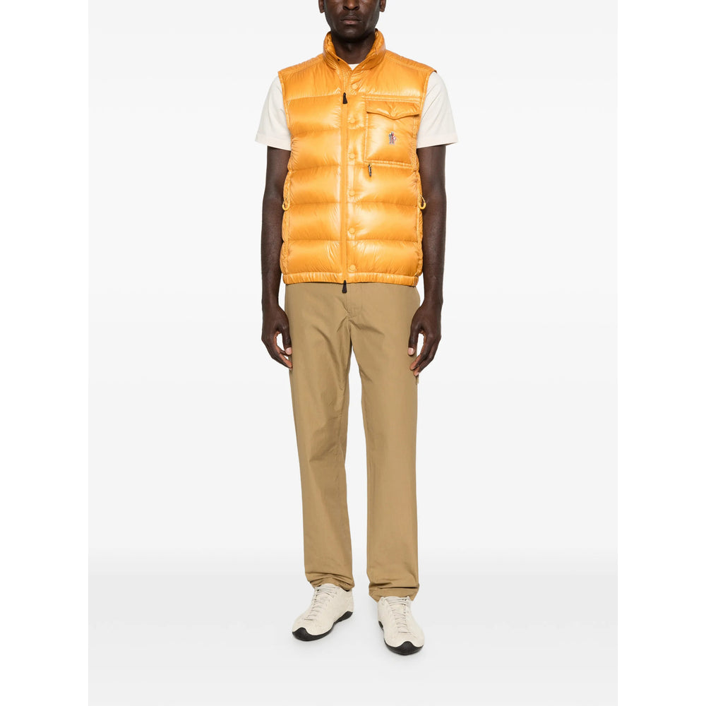 Moncler Grenoble Yellow Jackets - Waistcoats & Gilets Men MONCLER GRENOBLE