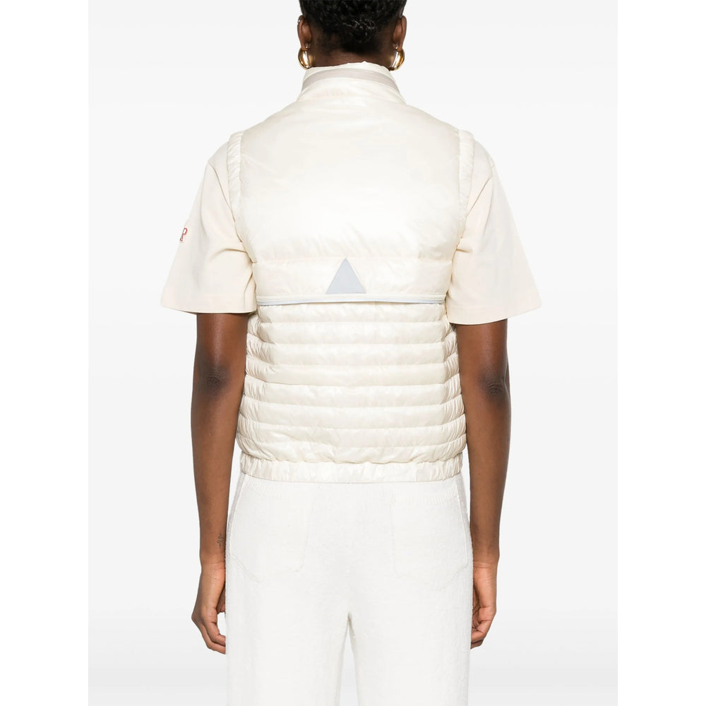Moncler Grenoble Neutrals Jackets - Waistcoat & Gilets Women MONCLER GRENOBLE