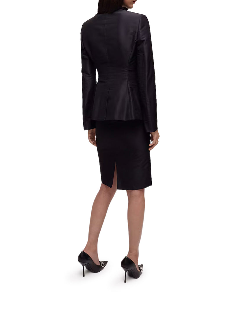 Gucci Women Skirt In Fine Silk Faille Finish GUCCI