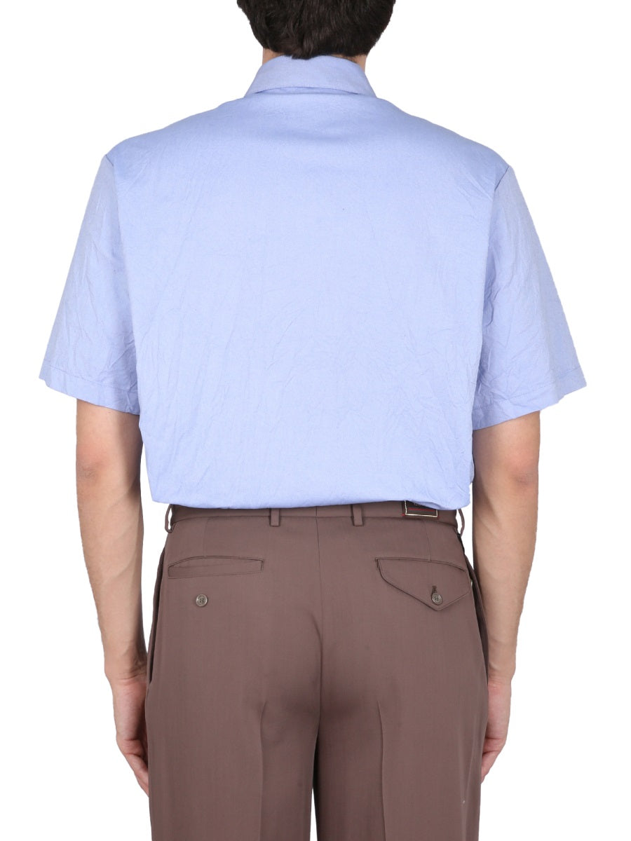 Gucci Men Shirt With Bear On Pocket GUCCI