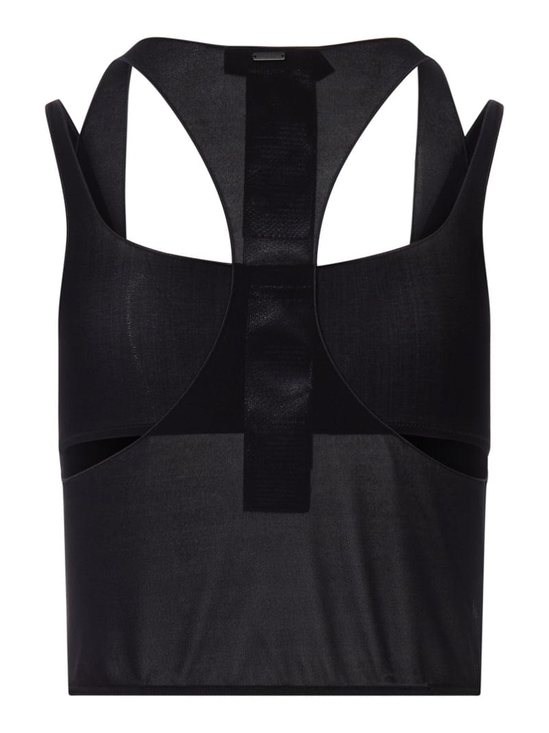 Gucci Women Semi-Transparent Top In Technical Fabric GUCCI