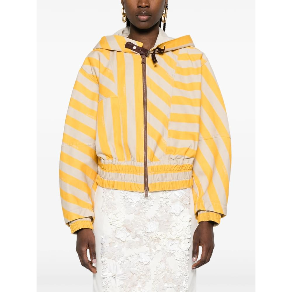 Fendi Yellow Jackets - Bomber Jackets Women FENDI