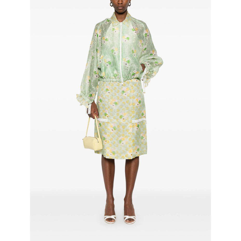 Fendi Green Skirts - Straight Skirts Women FENDI