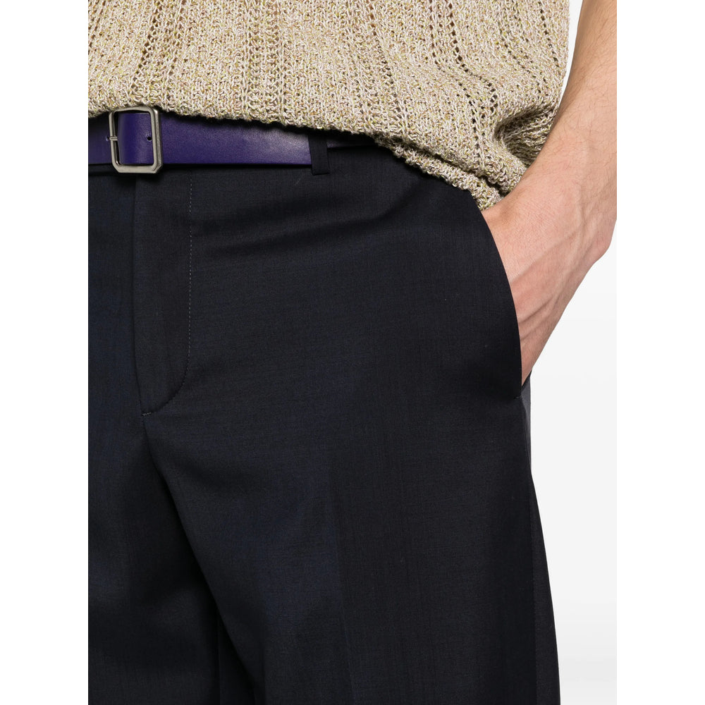 Fendi Blue Trousers - Tailored Trousers Men FENDI
