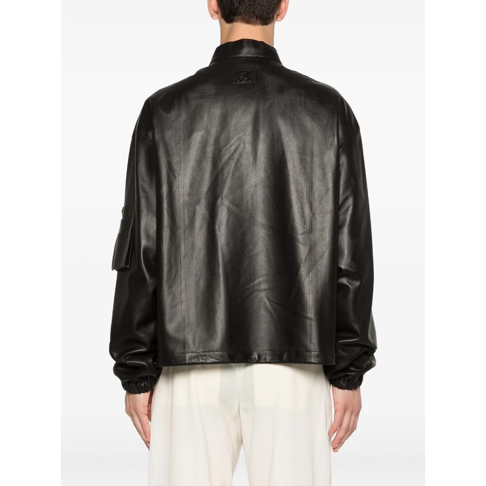 Fendi Black Jackets - Leather Jackets Men Men FENDI