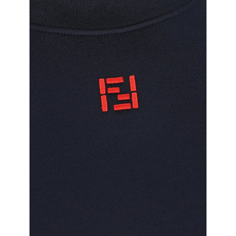 Fendi Blue T-Shirts & Vests - T-Shirts Men FENDI