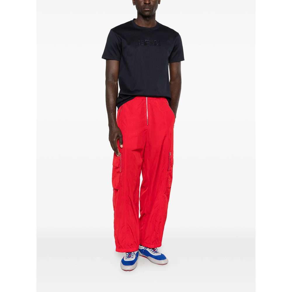 Fendi Blue T-Shirts & Vests - T-Shirts Men FENDI