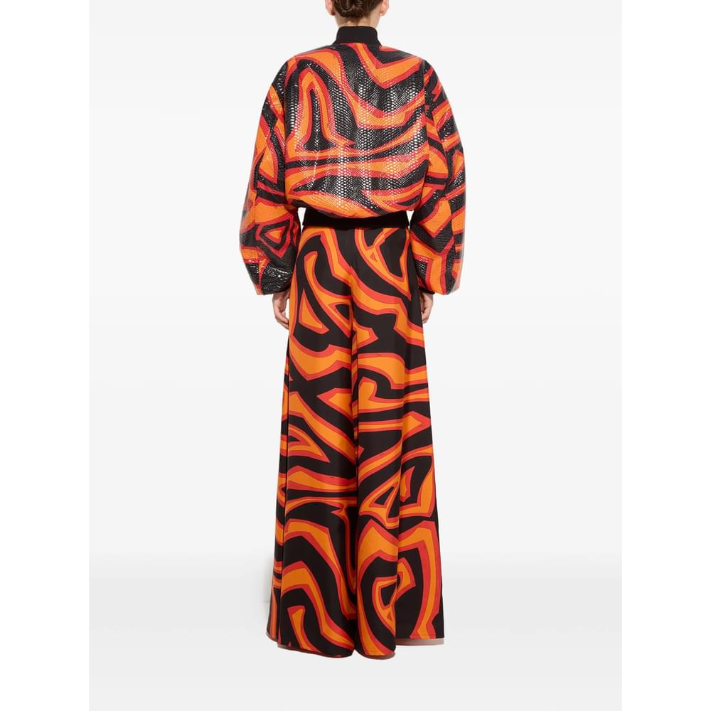Pucci Orange Jackets - Bomber Jackets Women PUCCI