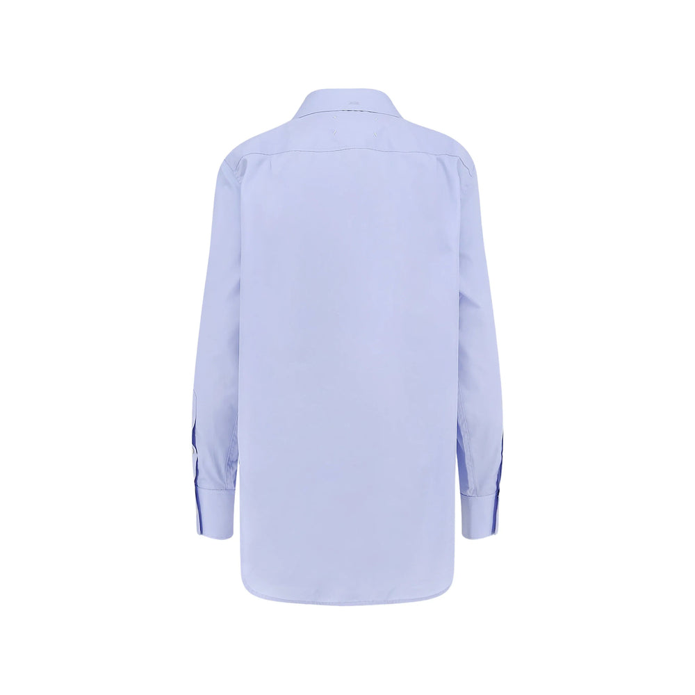 Maison Margiela Blue Tops - Shirts Women MAISON MARGIELA