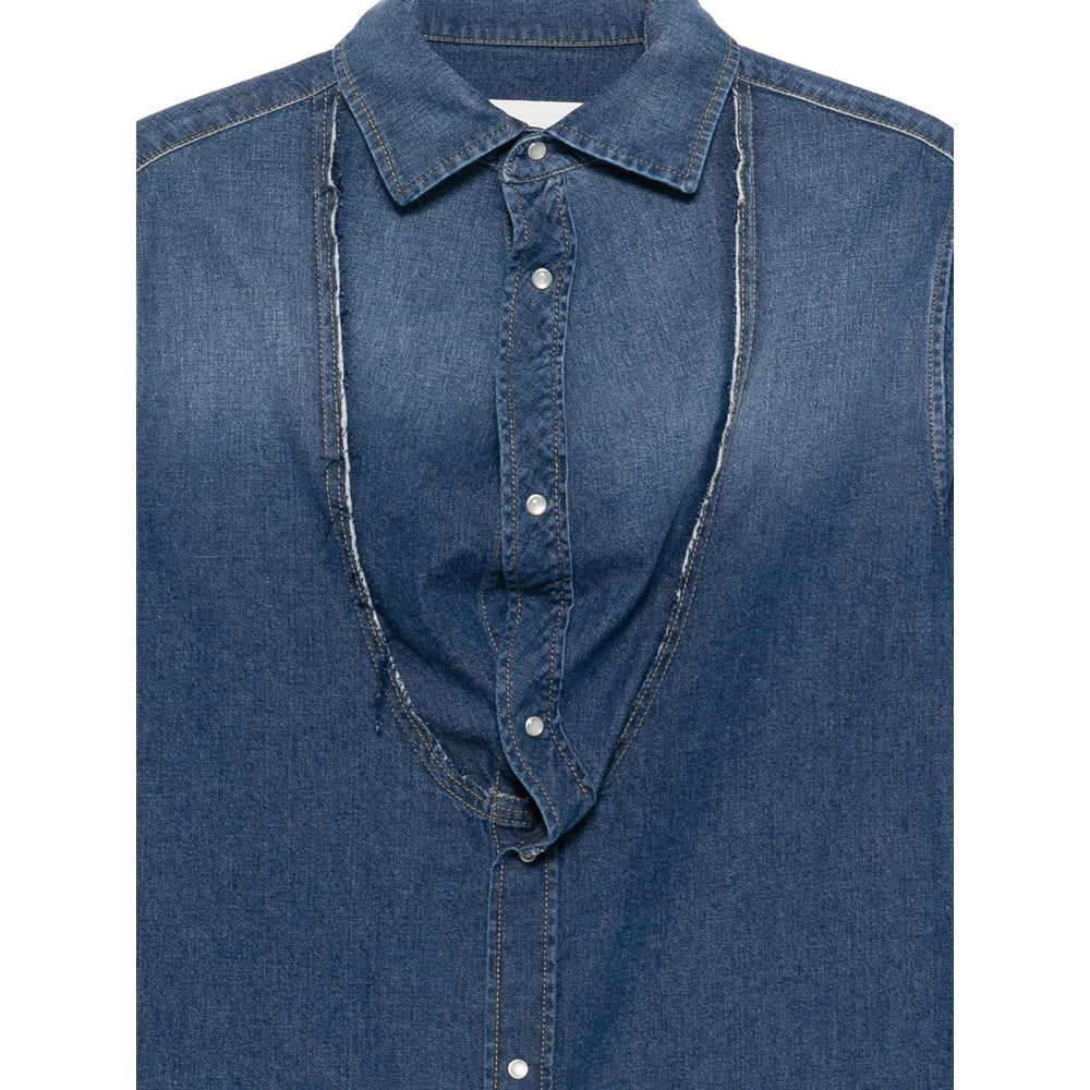 Maison Margiela Blue Shirts Men MAISON MARGIELA