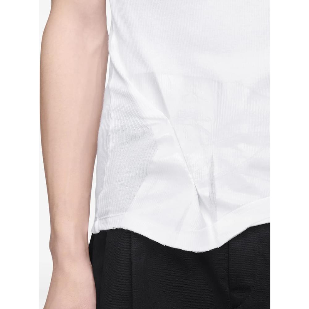 Maison Margiela White T-Shirts & Vests - Vests & Tanks Men Men MAISON MARGIELA