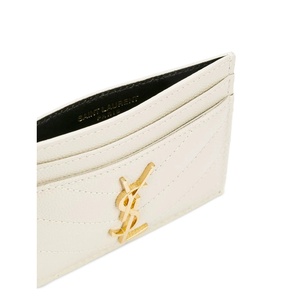 Saint Laurent White Wallets & Purses Women SAINT LAURENT