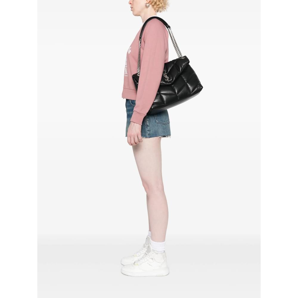 Saint Laurent Black Shoulder Bags Women SAINT LAURENT
