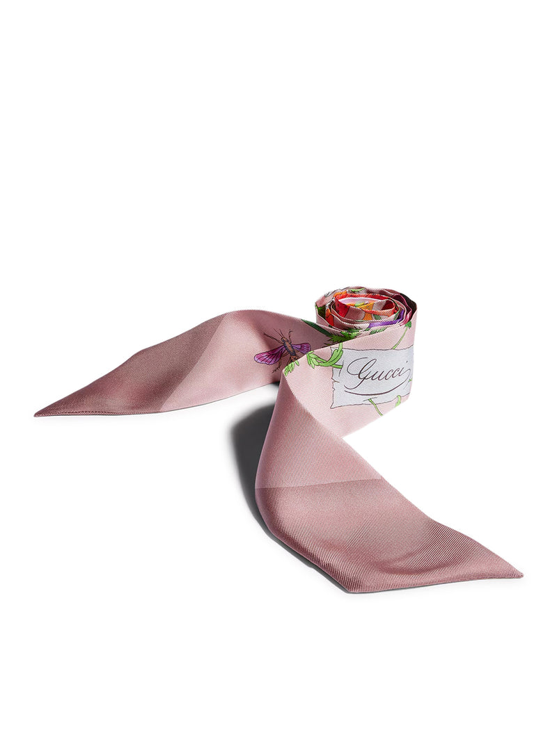 Gucci Women Printed Silk Ribbon GUCCI
