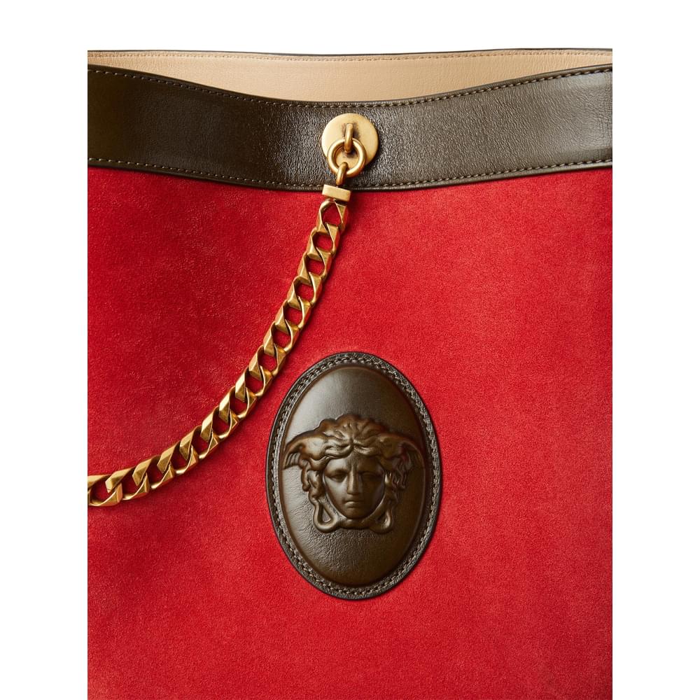 Versace Red Bucket Bags Women VERSACE