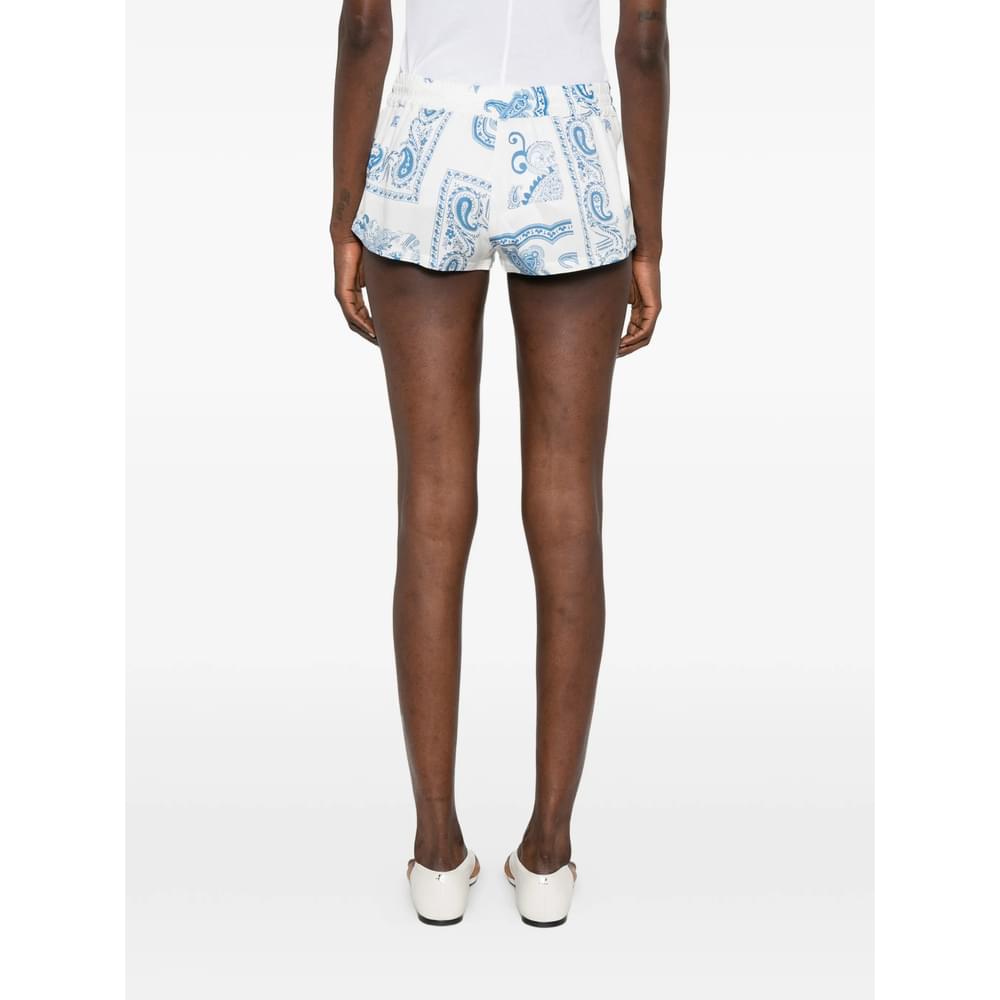The Attico White Shorts - Mini Shorts Women THE ATTICO