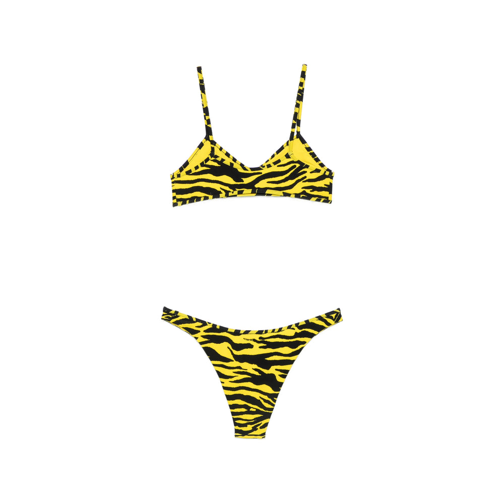 The Attico Yellow Beachwear - Bikinis Women THE ATTICO
