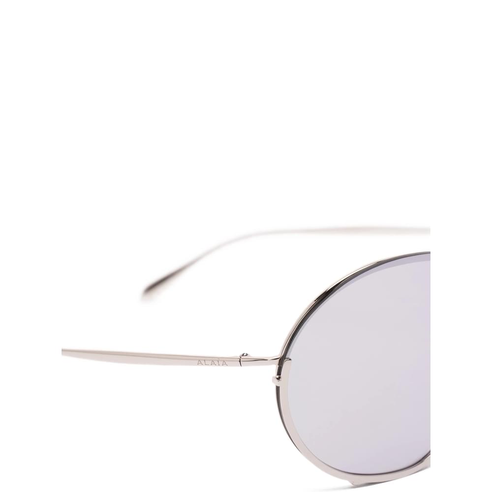 Alaïa Silver Sunglasses Women Women