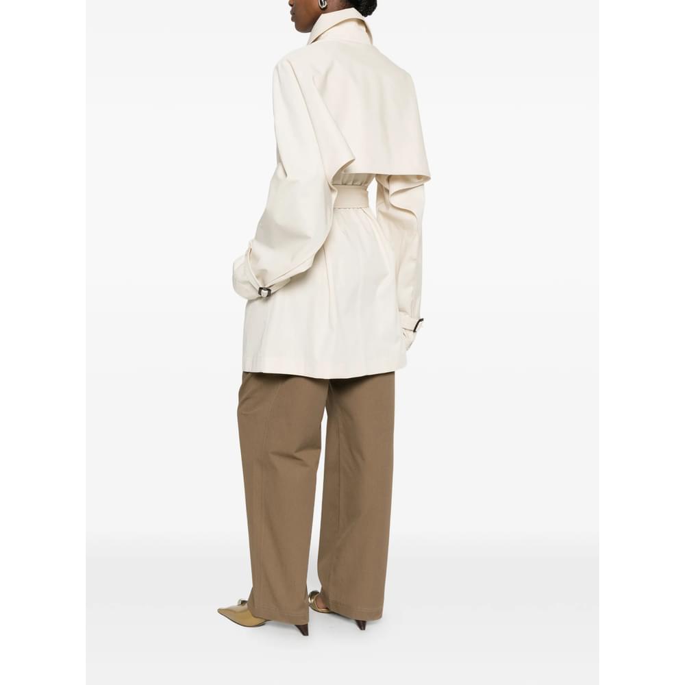 Toteme Neutrals Coats - Trench & Raincoats Women Women TOTEME