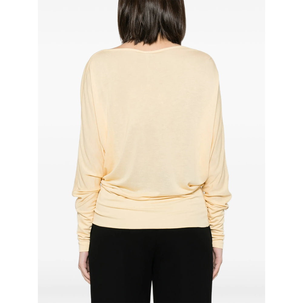 Toteme Yellow Knitwear - Jumpers Women TOTEME