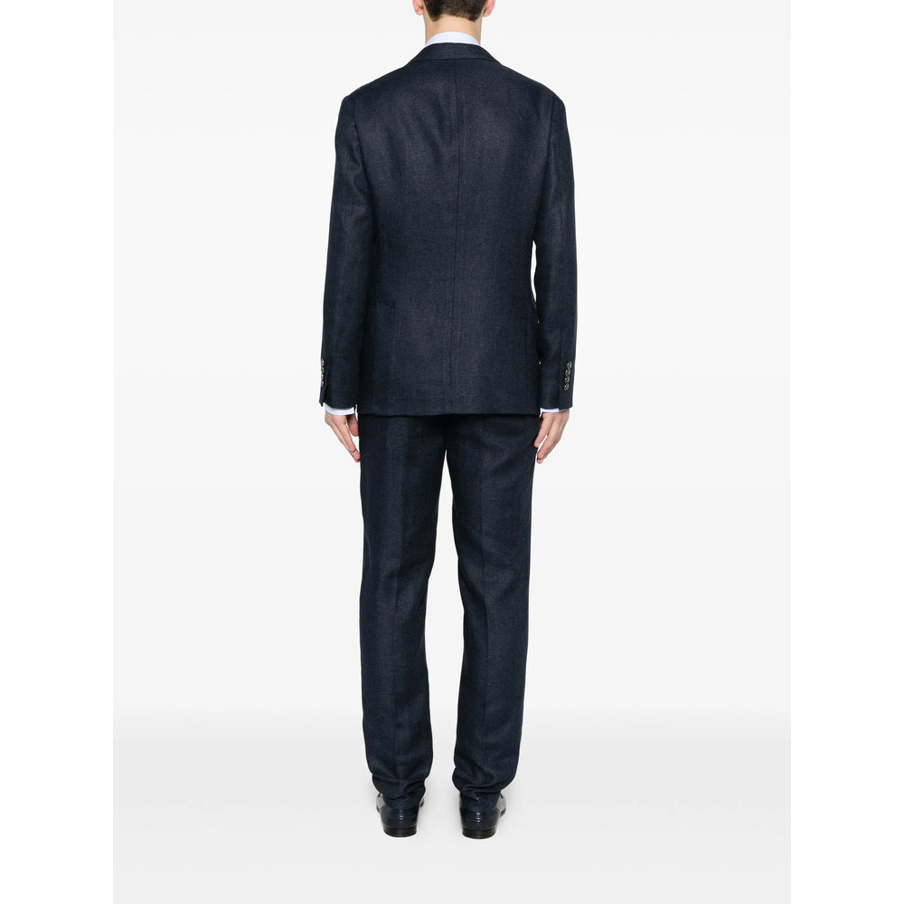 Brunello Cucinelli Blue Suits - Single Breasted Suits Men BRUNELLO CUCINELLI