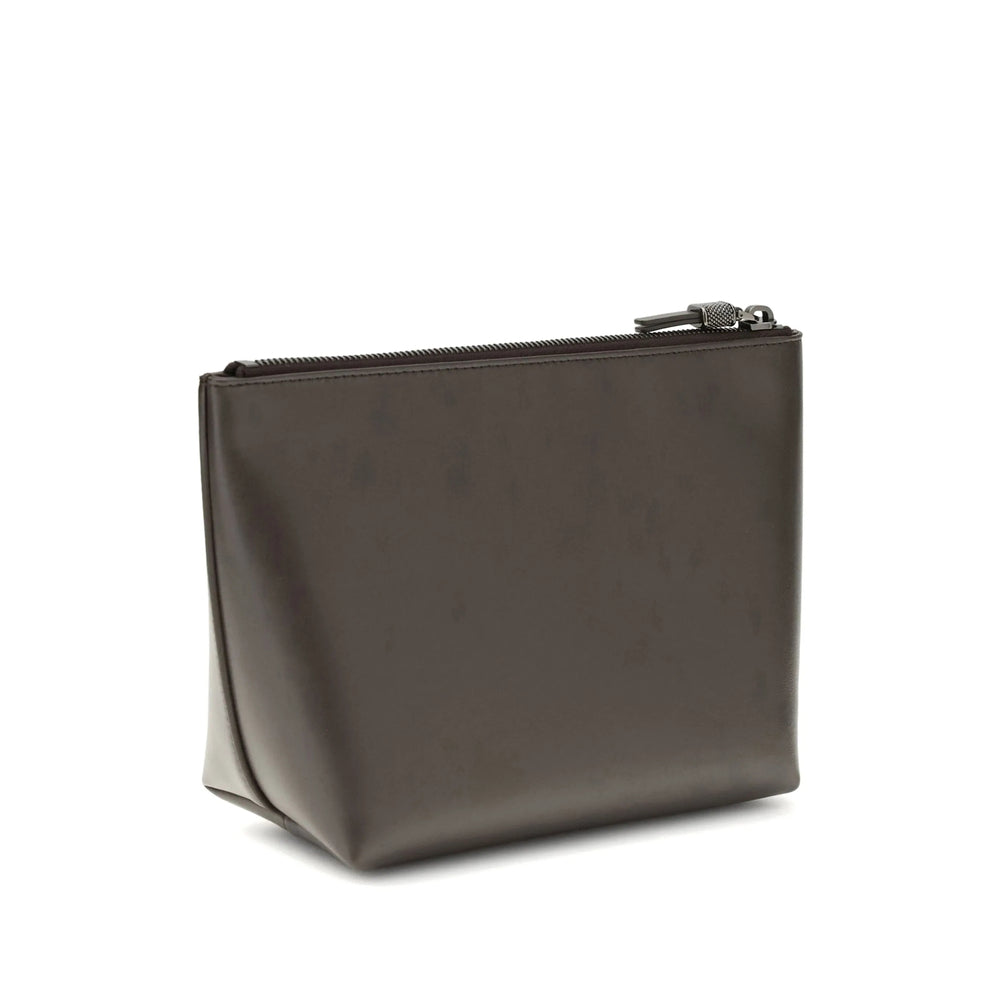 Brunello Cucinelli Brown Clutch Bags Women BRUNELLO CUCINELLI