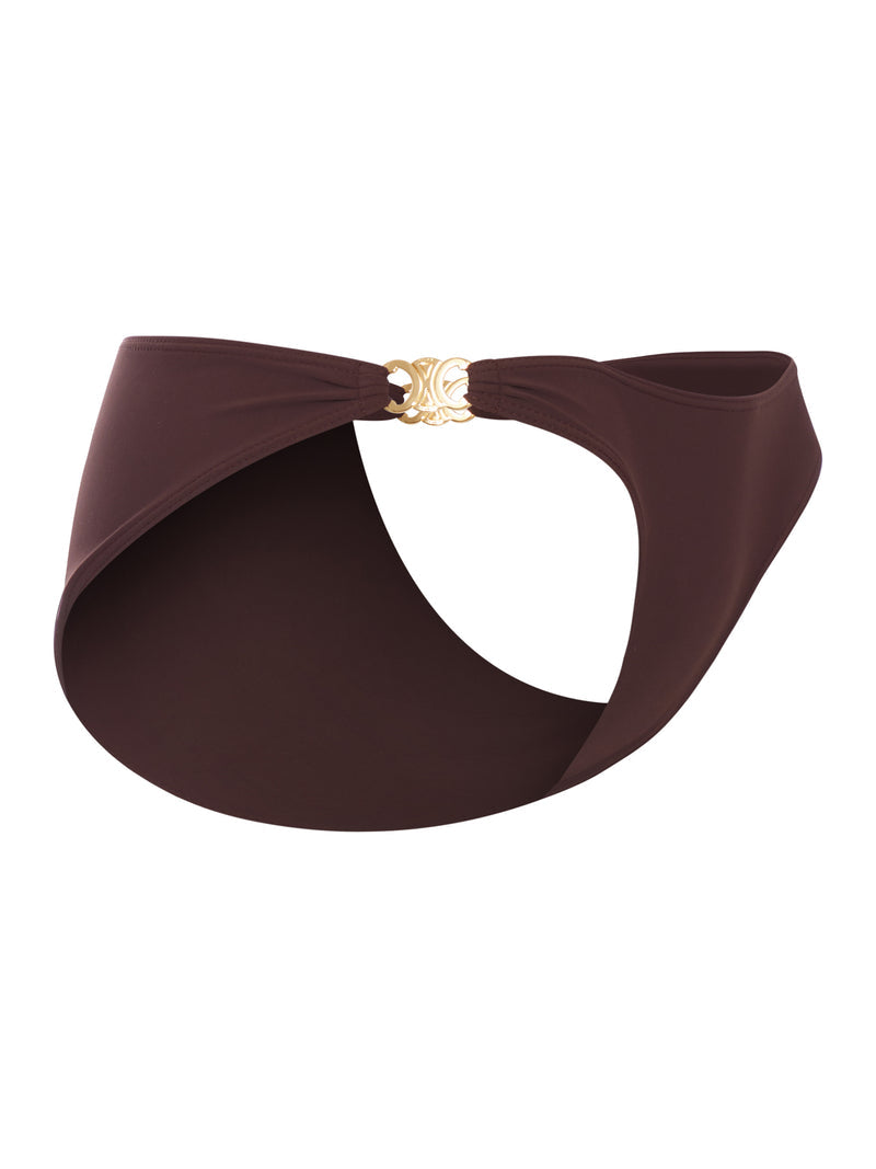 Celine Women Triomphe Swimsuit Bottom In Matte Jersey CELINE