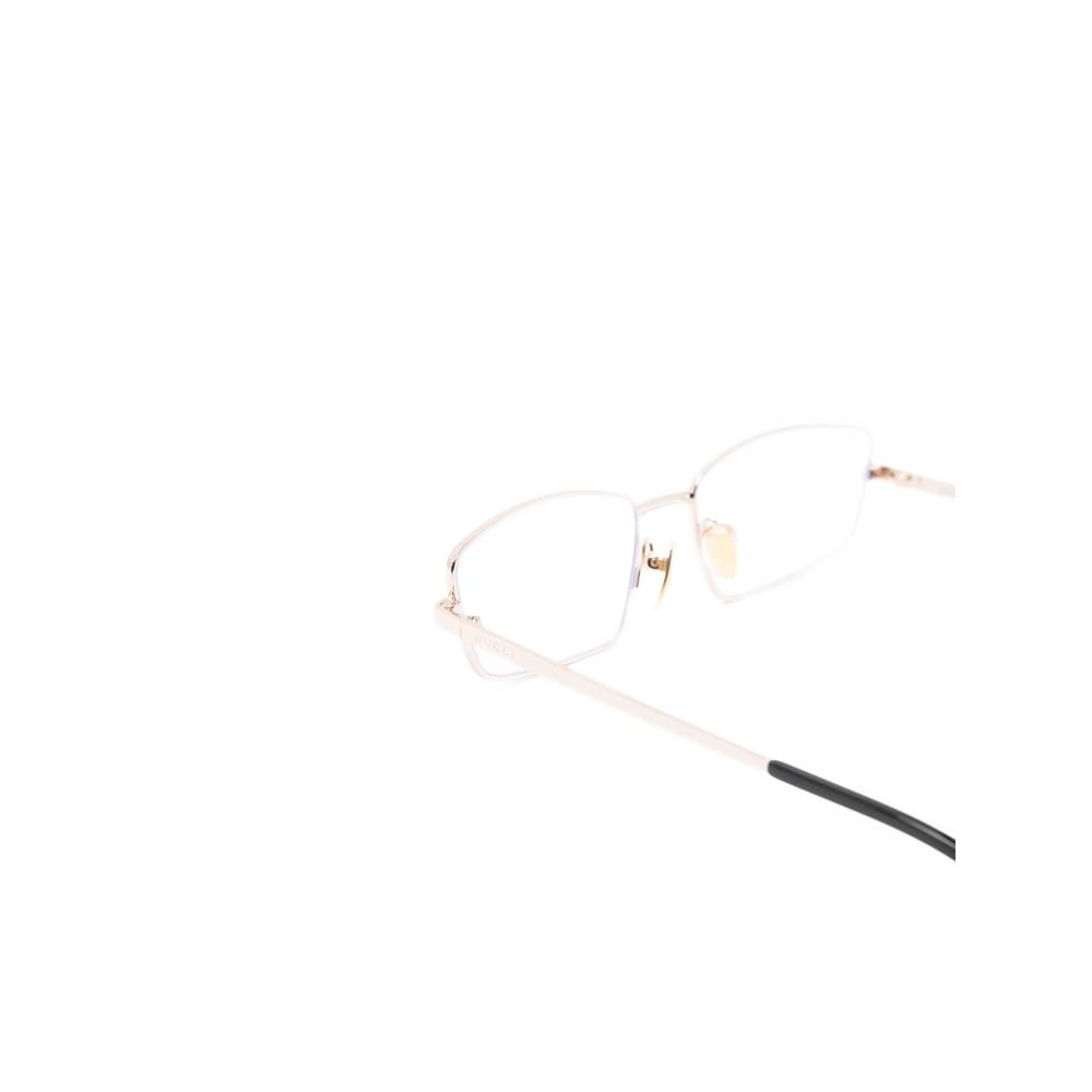 Gucci Gold Glasses & Frames Women GUCCI