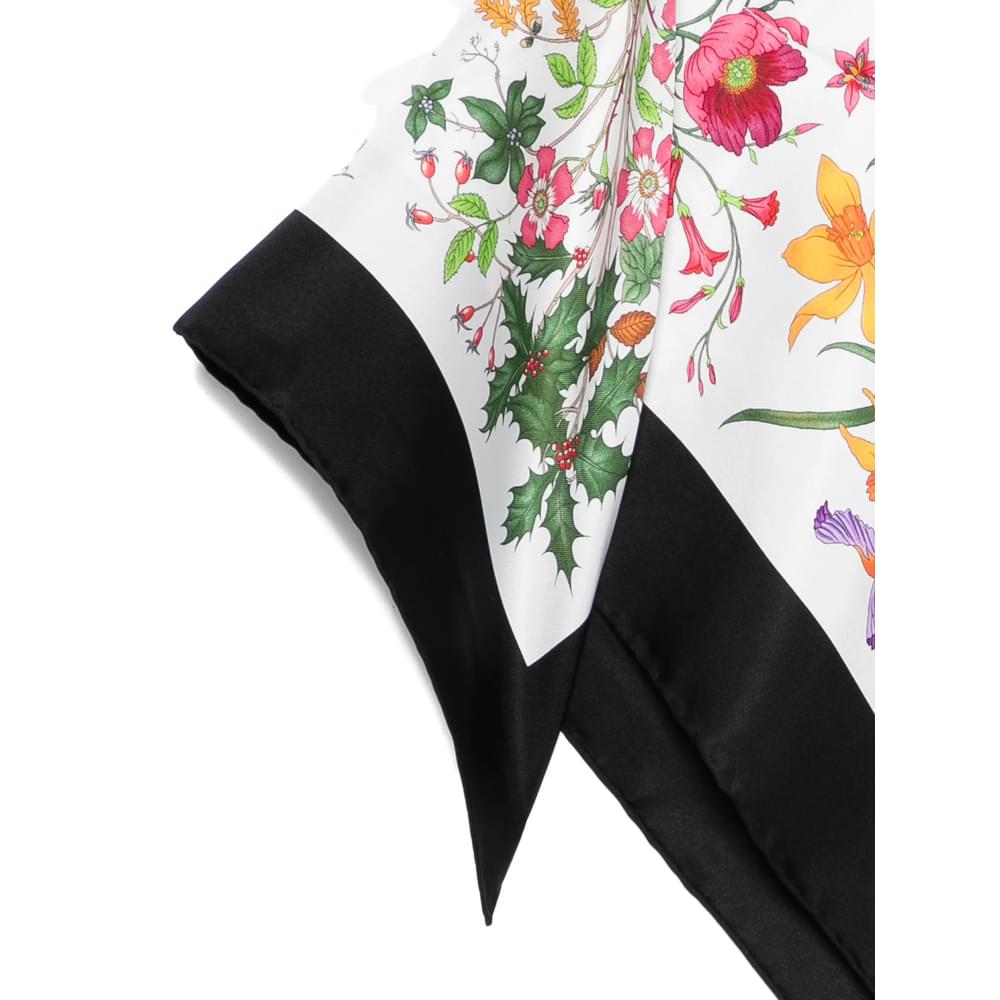 Gucci White Scarves Women Women GUCCI