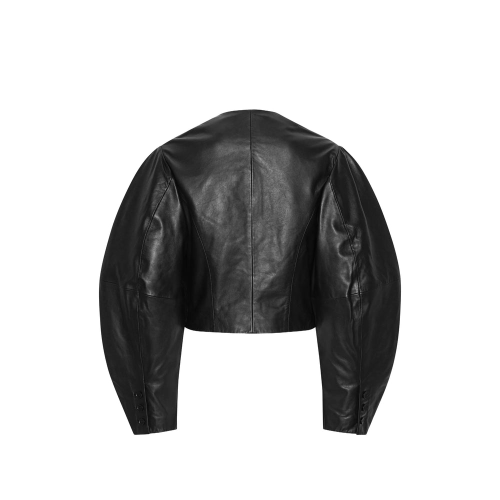 Rotate Black Jackets - Leather Jackets Women ROTATE