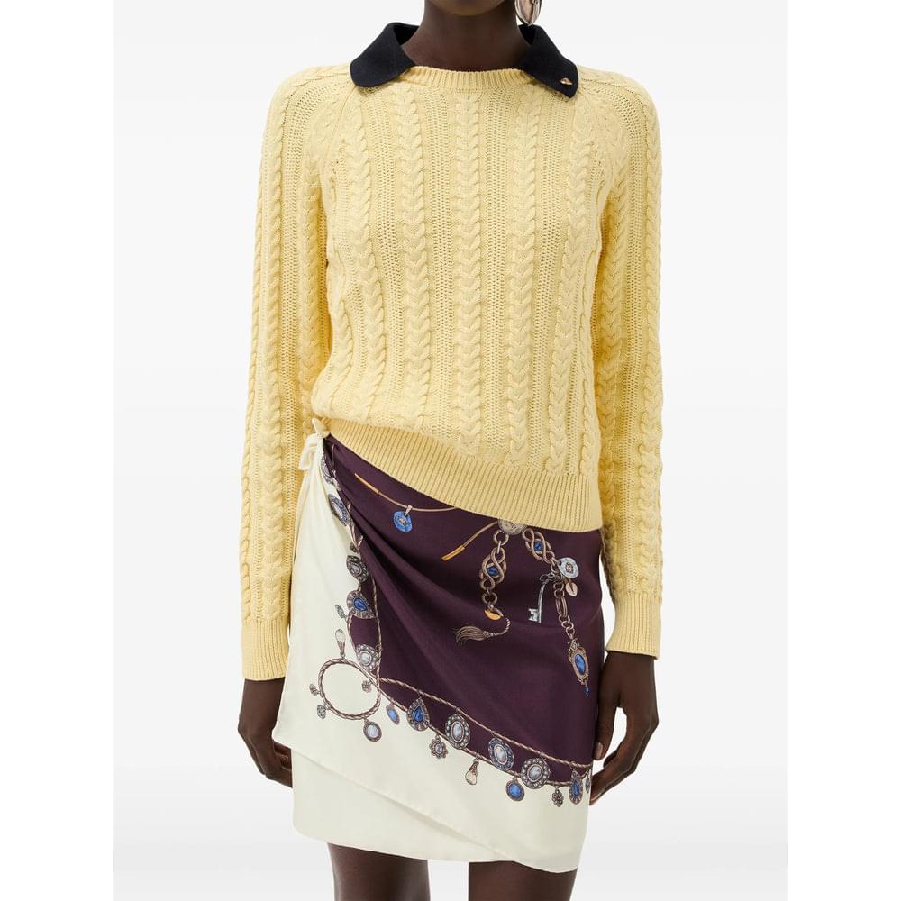 Versace Yellow Knitwear - Jumpers Women VERSACE