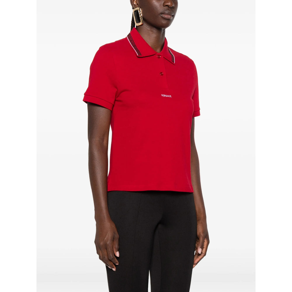 Versace Red Tops - Polo Tops Women VERSACE