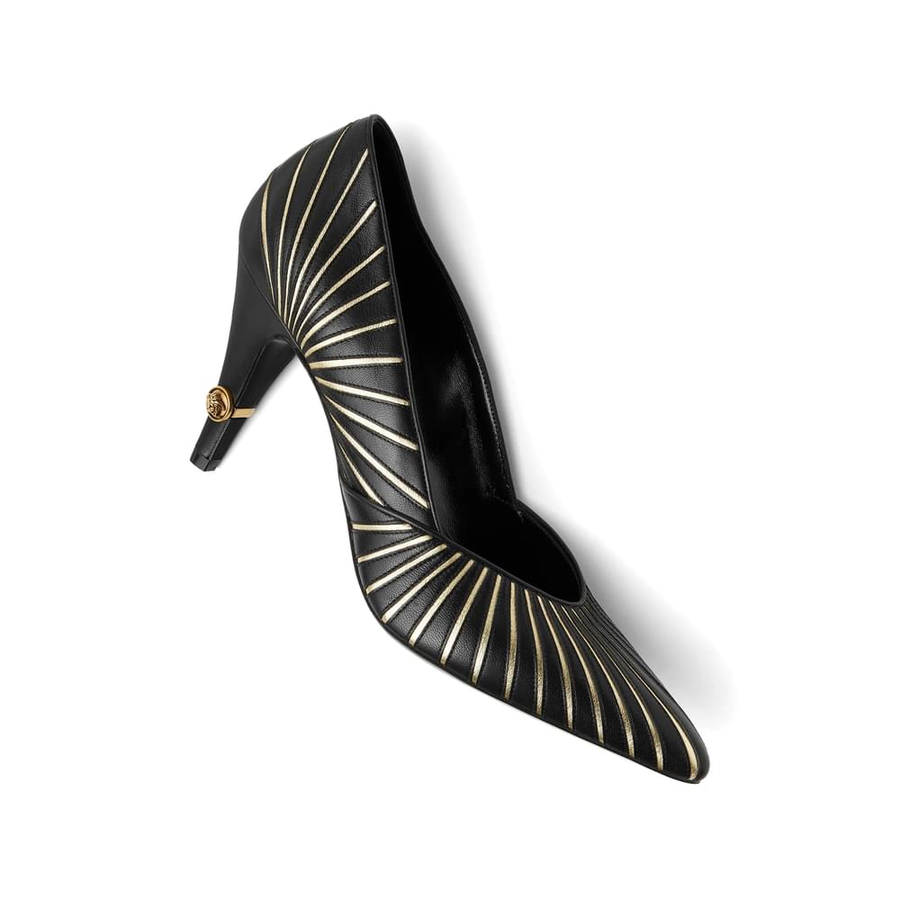 Versace Black Shoes Women VERSACE